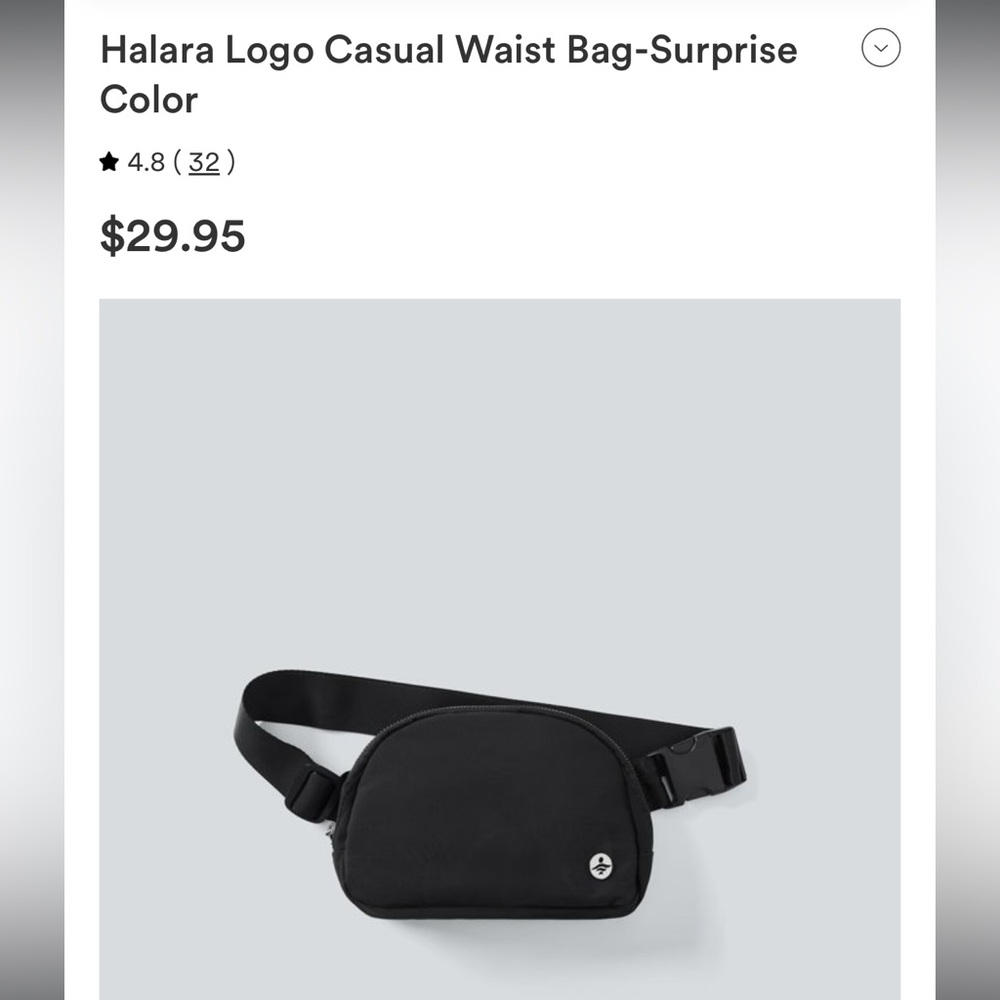 New in packaging Black Crossbody Bag